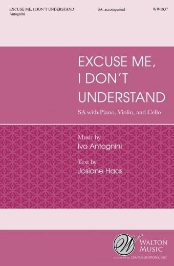 Excuse Me, I Don't Understand